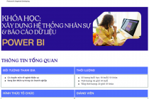 Khóa Học "XÂY DỰNG HỆ THỐNG NHÂN SỰ VÀ BÁO CÁO DỮ LIỆU BẰNG POWER BI"